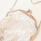 Ivory Sequin Mini Purse