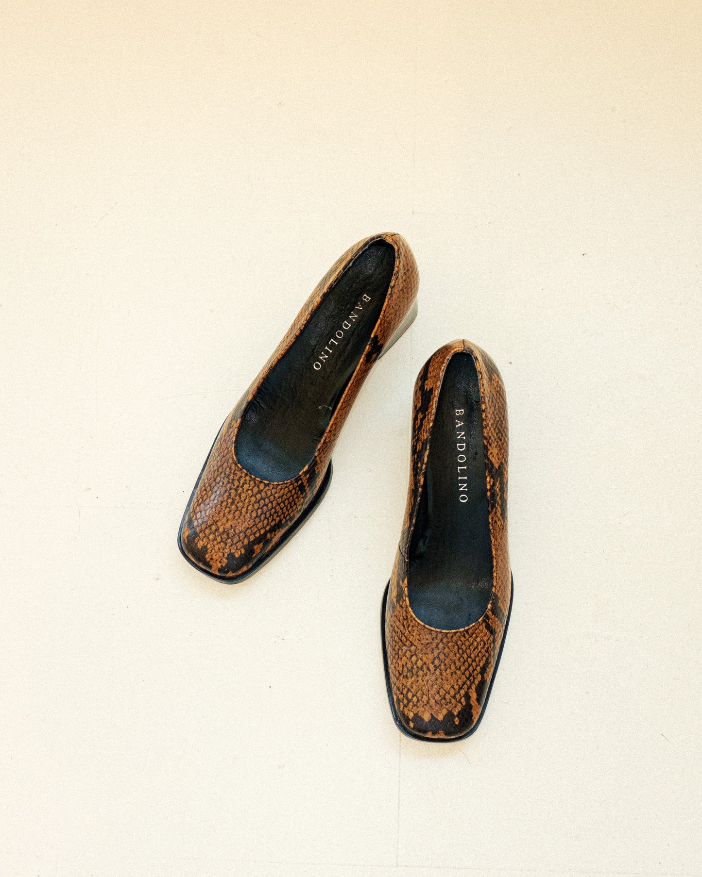 Python Block Heels 7.5