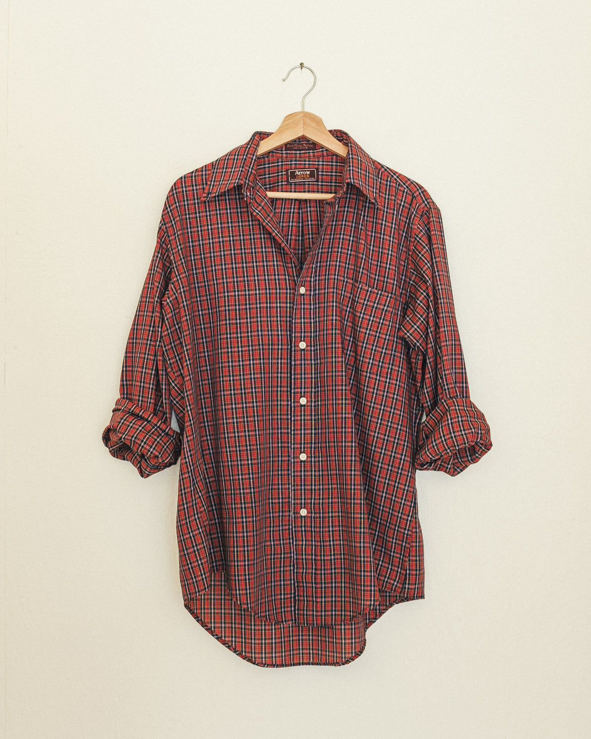 Boyfriend Button Up - Dover Plaid