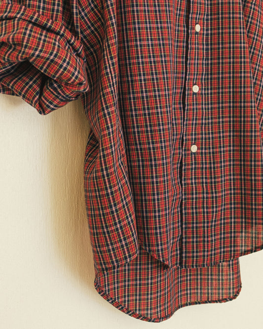 Boyfriend Button Up - Dover Plaid