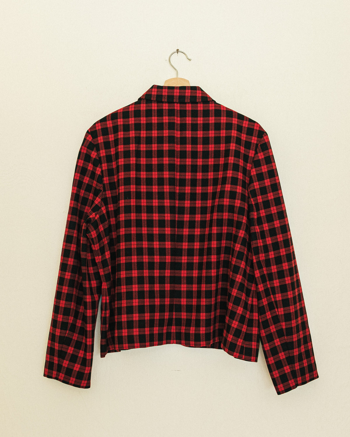 Red Plaid Jacket