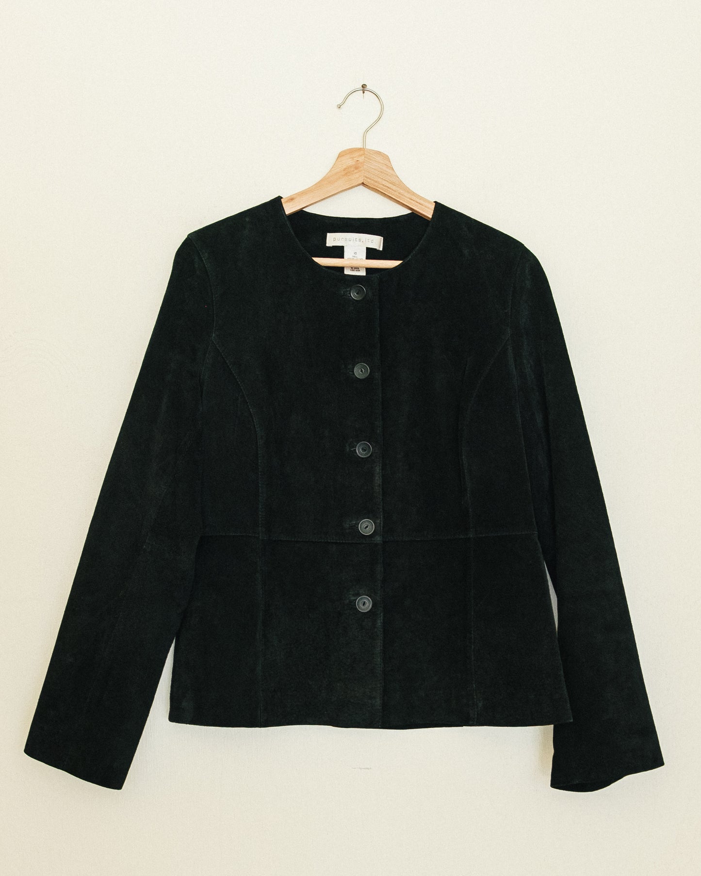 Coal Suede Jacket