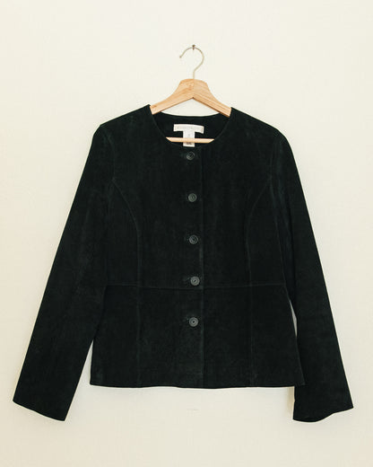 Coal Suede Jacket