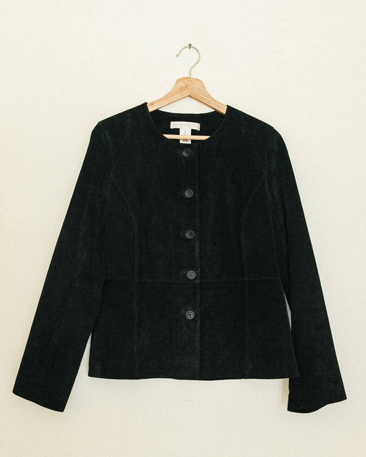 Coal Suede Jacket