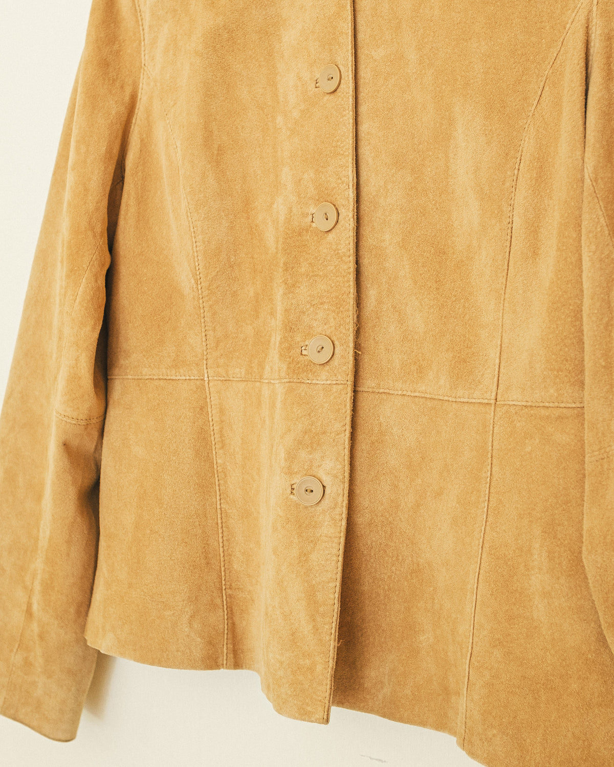 Camel Suede Jacket