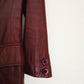 70's Agner Wine Trench Coat