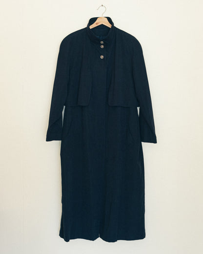 High Collar Trench Coat