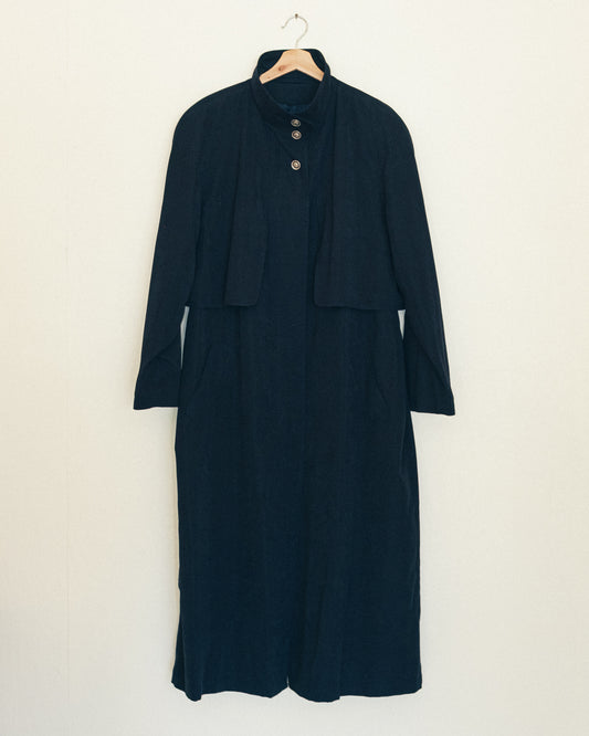 High Collar Trench Coat