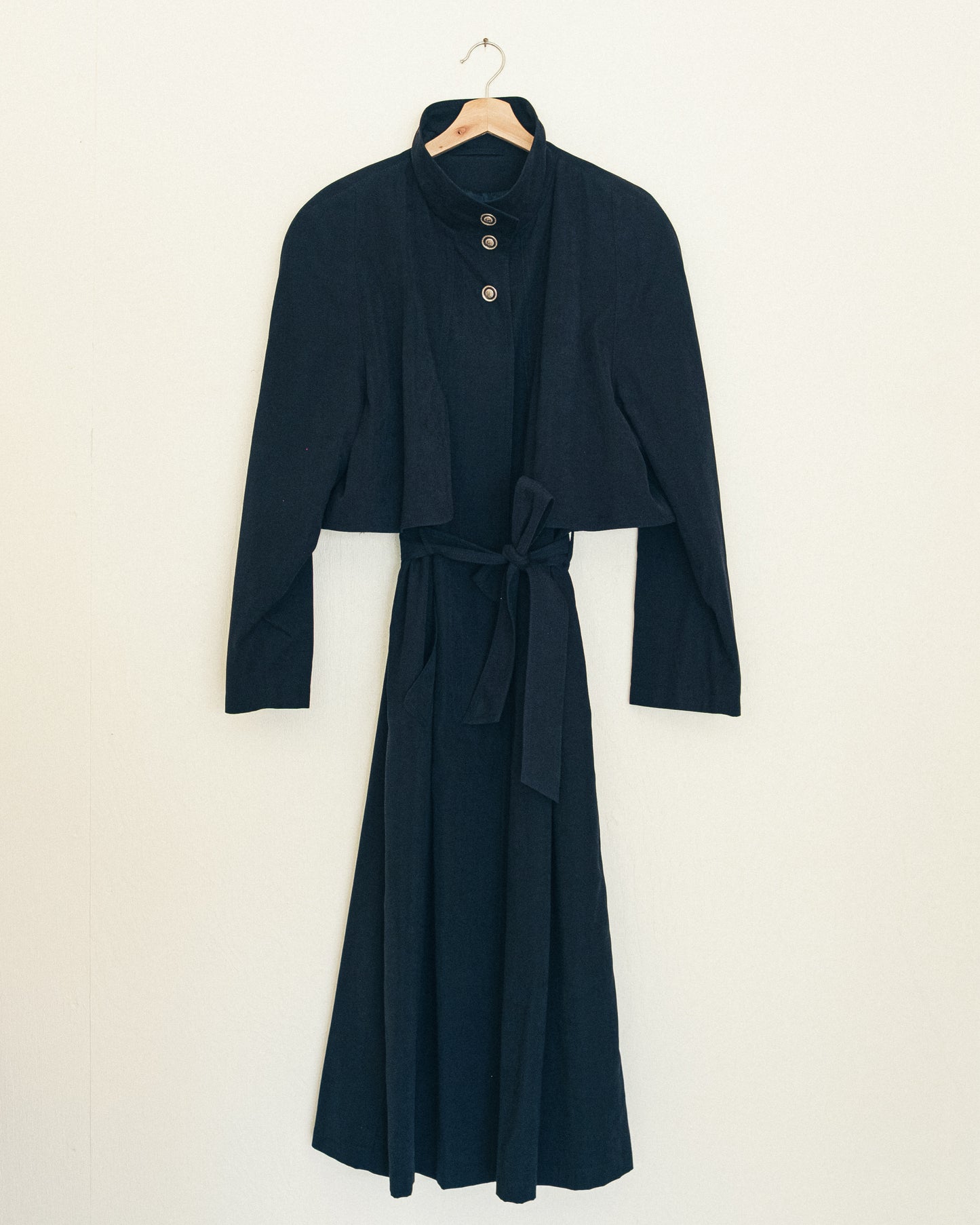 High Collar Trench Coat