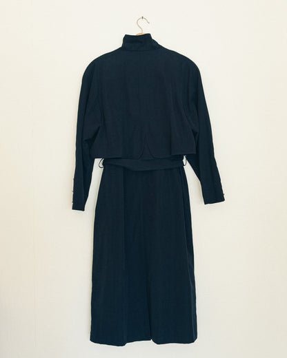 High Collar Trench Coat