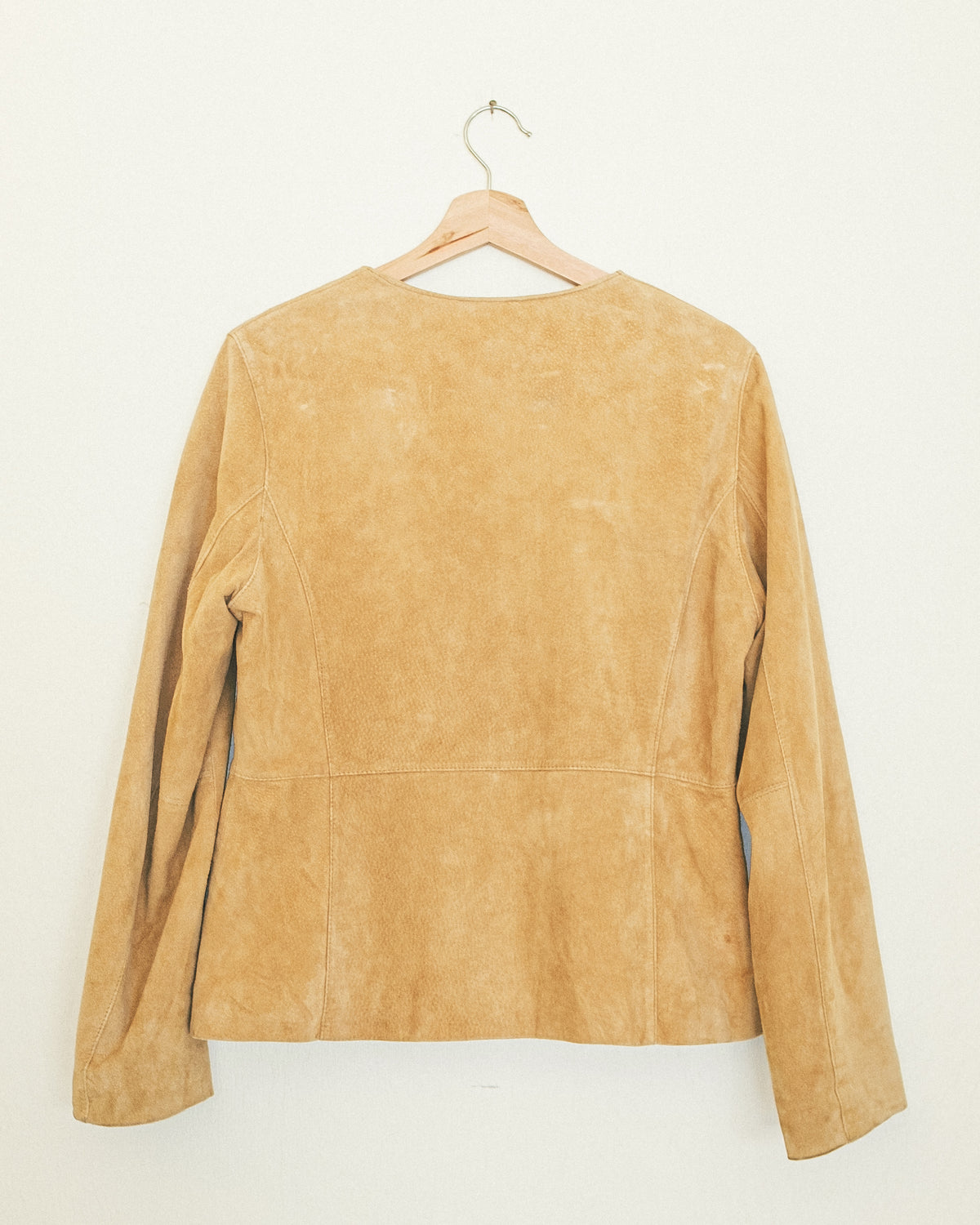 Camel Suede Jacket