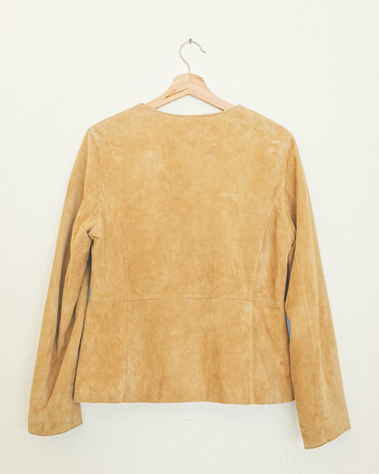 Camel Suede Jacket