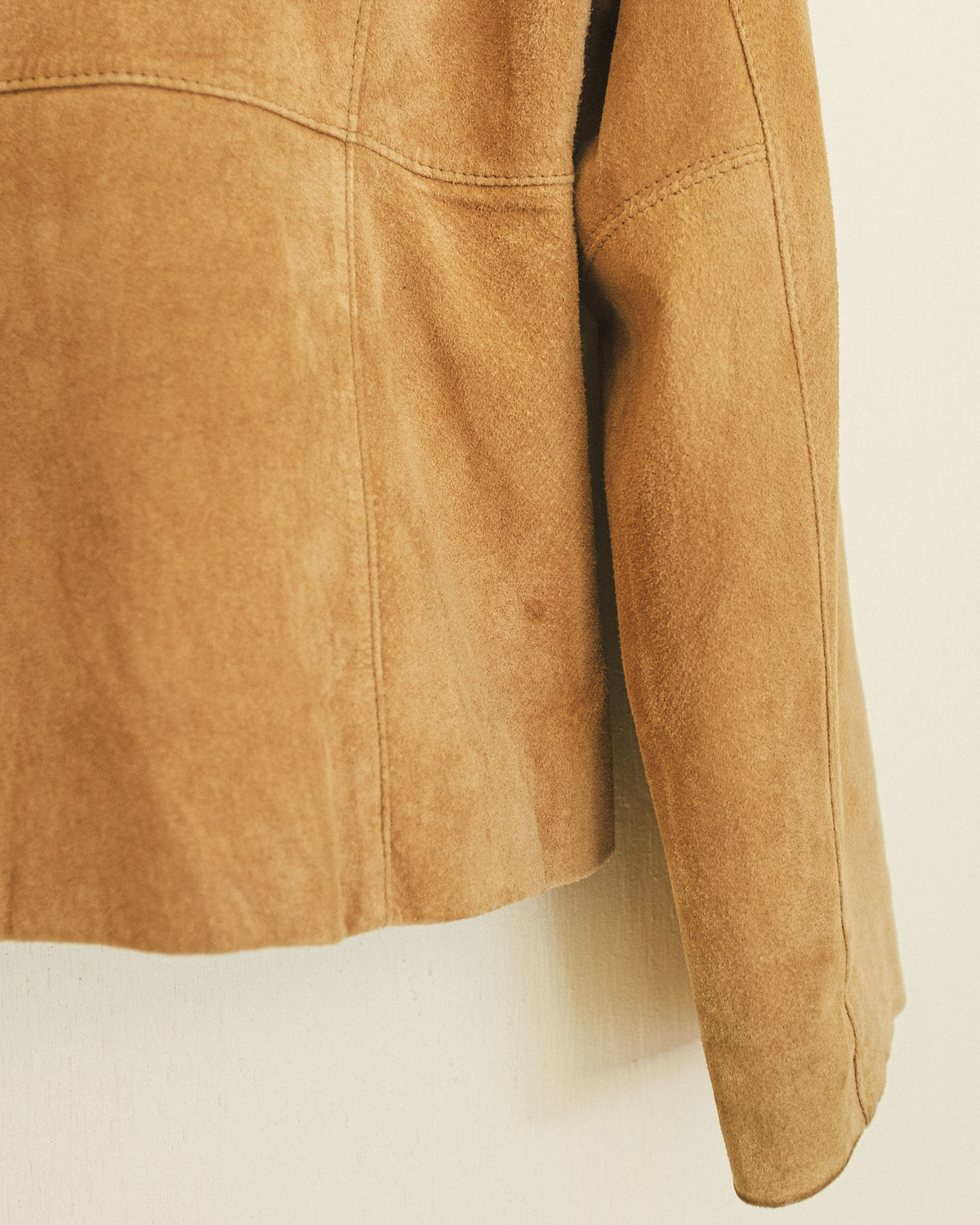 Camel Suede Jacket