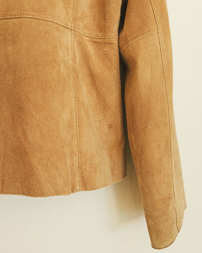 Camel Suede Jacket