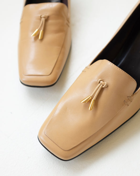 Cafe Au Lait Heel Loafers 9