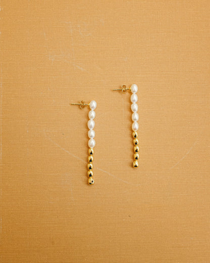 Goddess Pearl Earrings