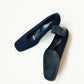 Navy Square Toe Pumps 6.5