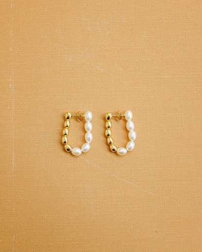 Goddess Pearl Earrings