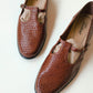 Woven Leather Mary Janes 8.5