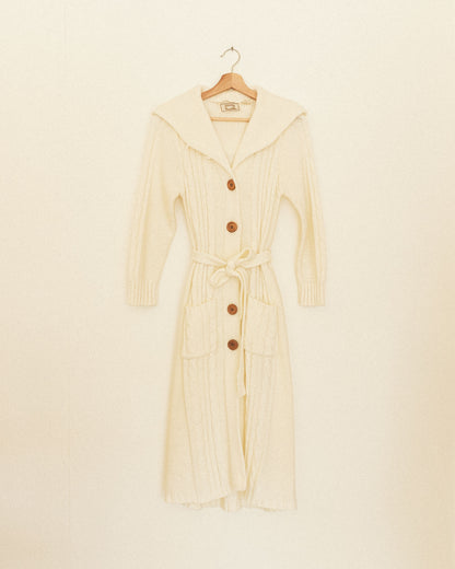 70's Cable Knit Cardigan