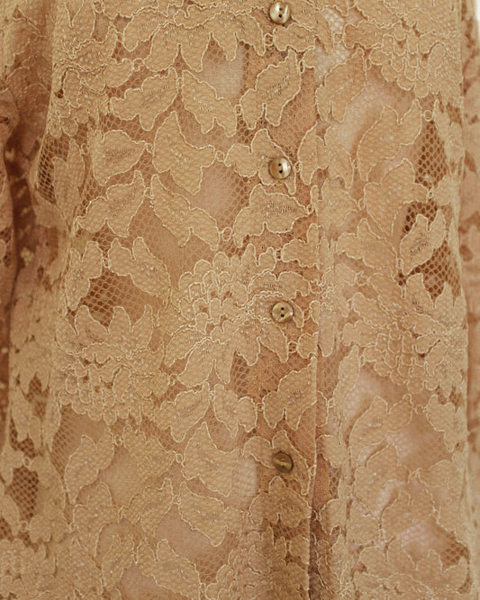 Golden Lace Shirt