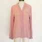 70's Mauve Sheer Blouse