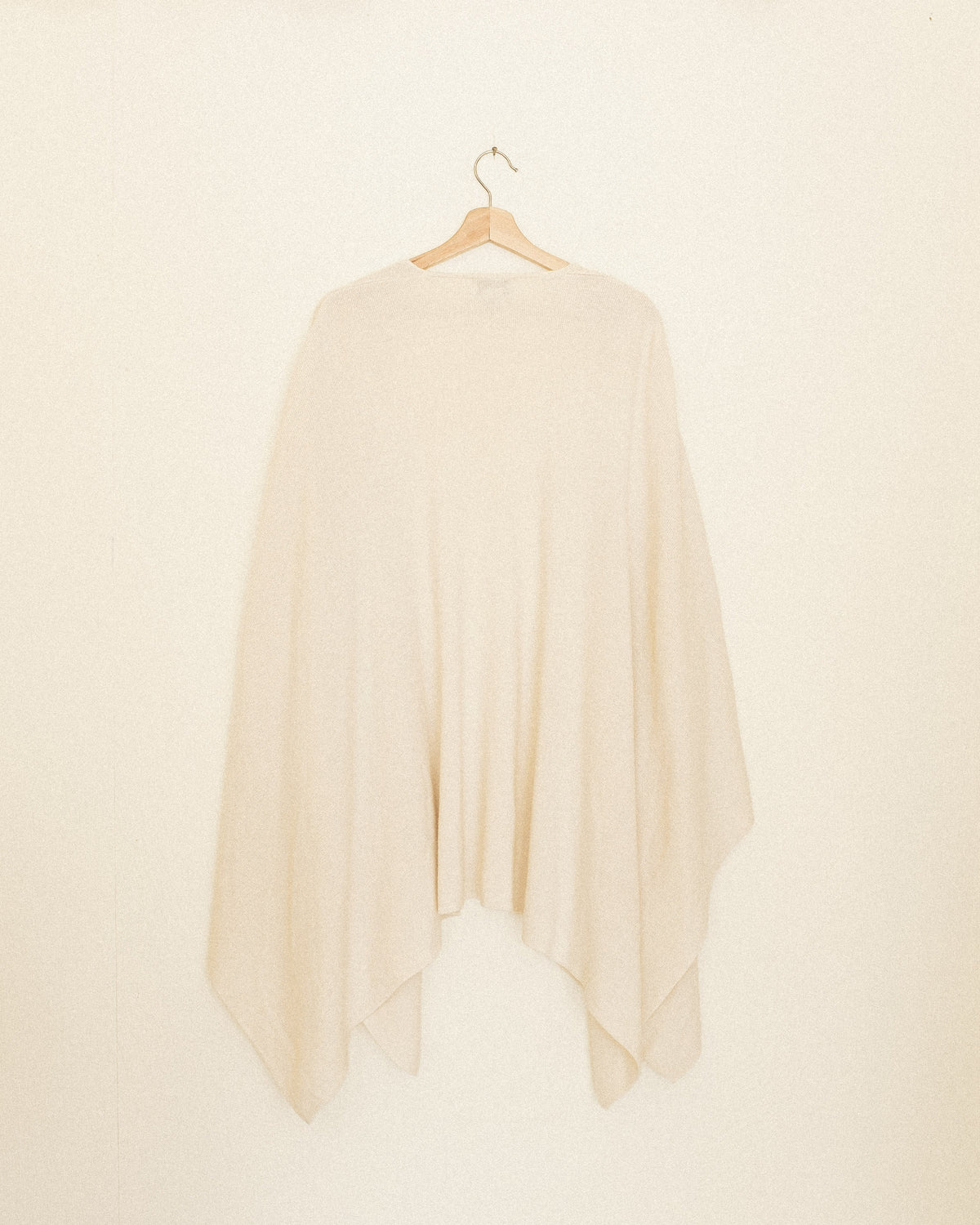 Ivory Wool Shawl