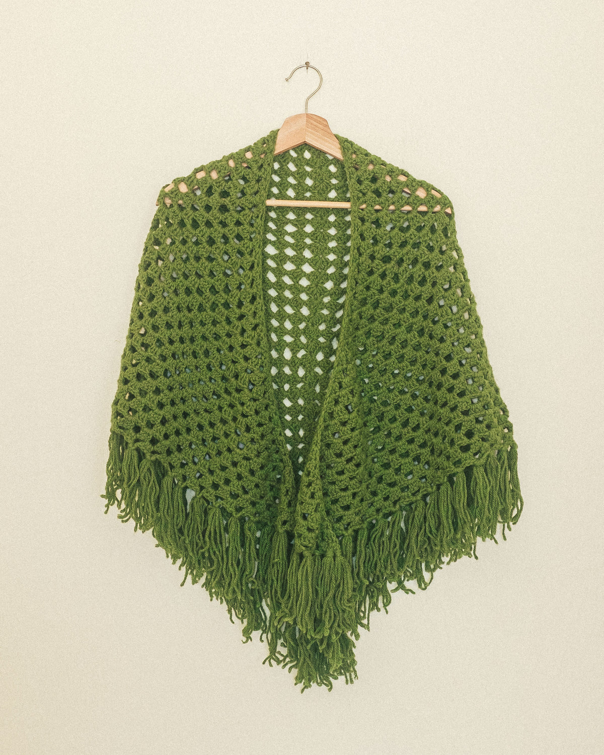 Crochet Shawl: Pea