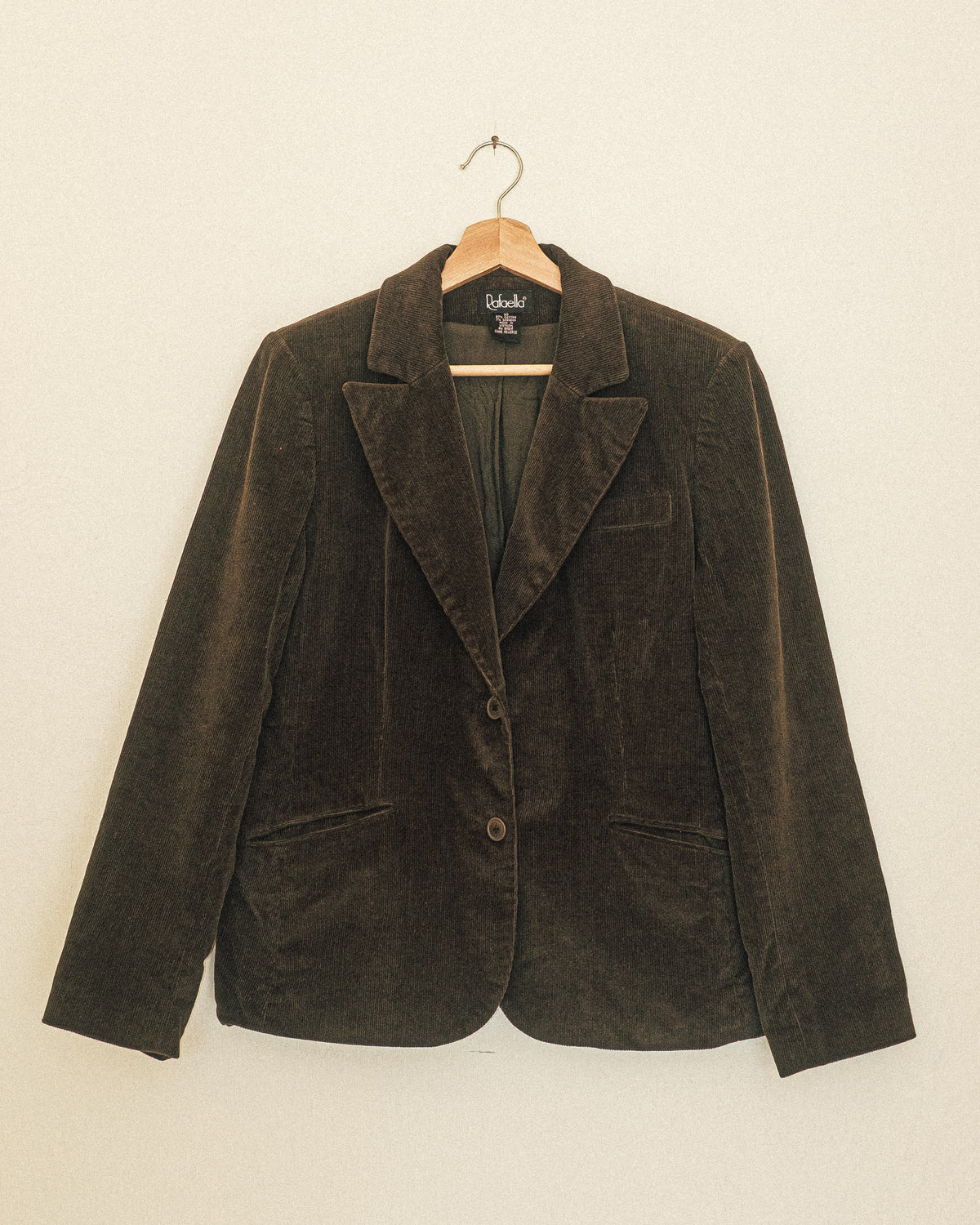 Olive Corduroy Blazer