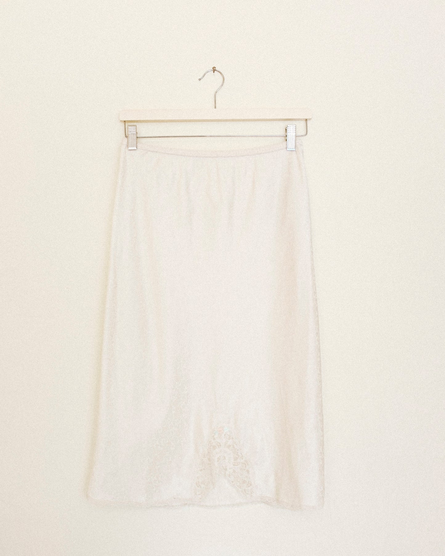 Ivory Slip Skirt