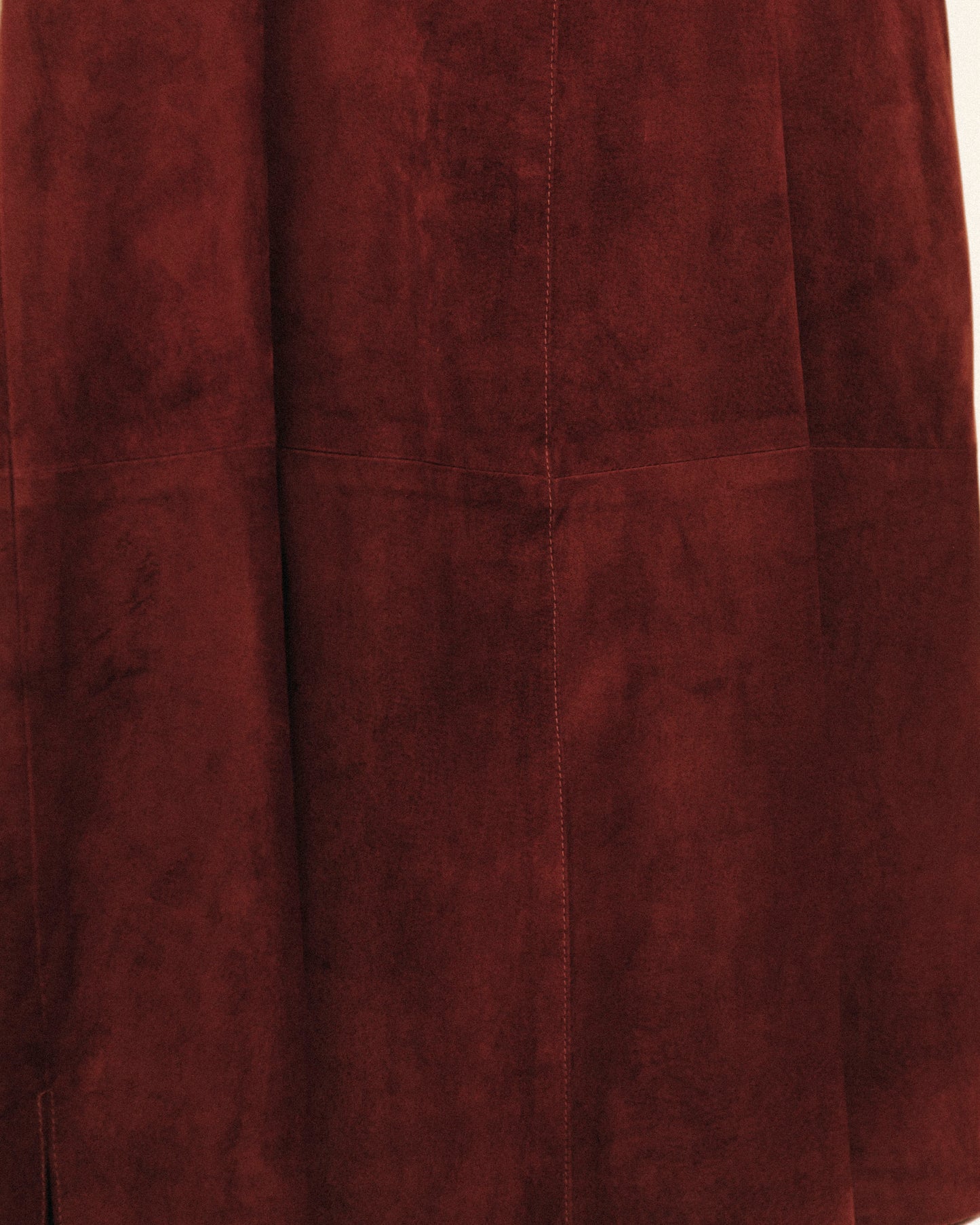 Cinnamon Suede Skirt