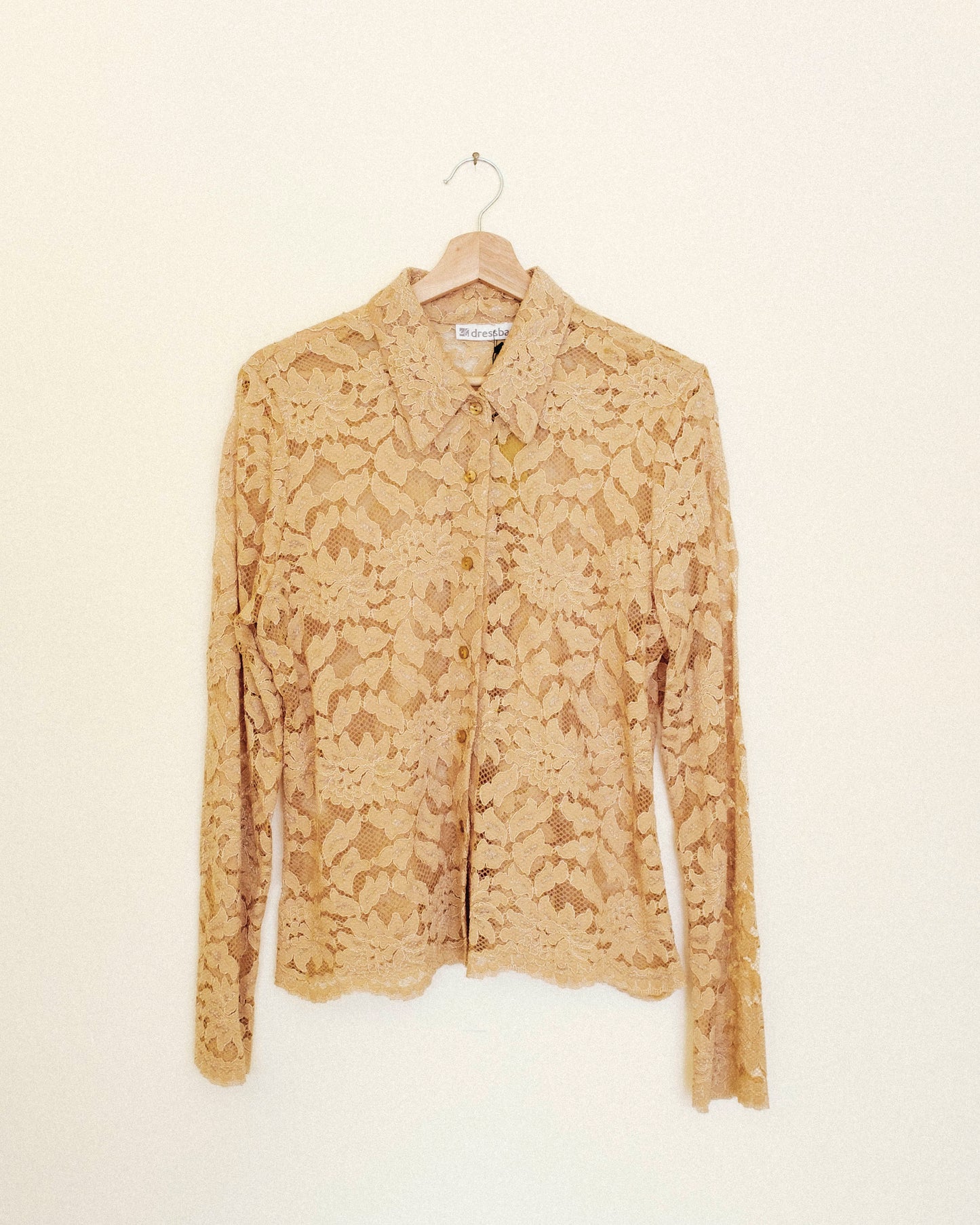 Golden Lace Shirt