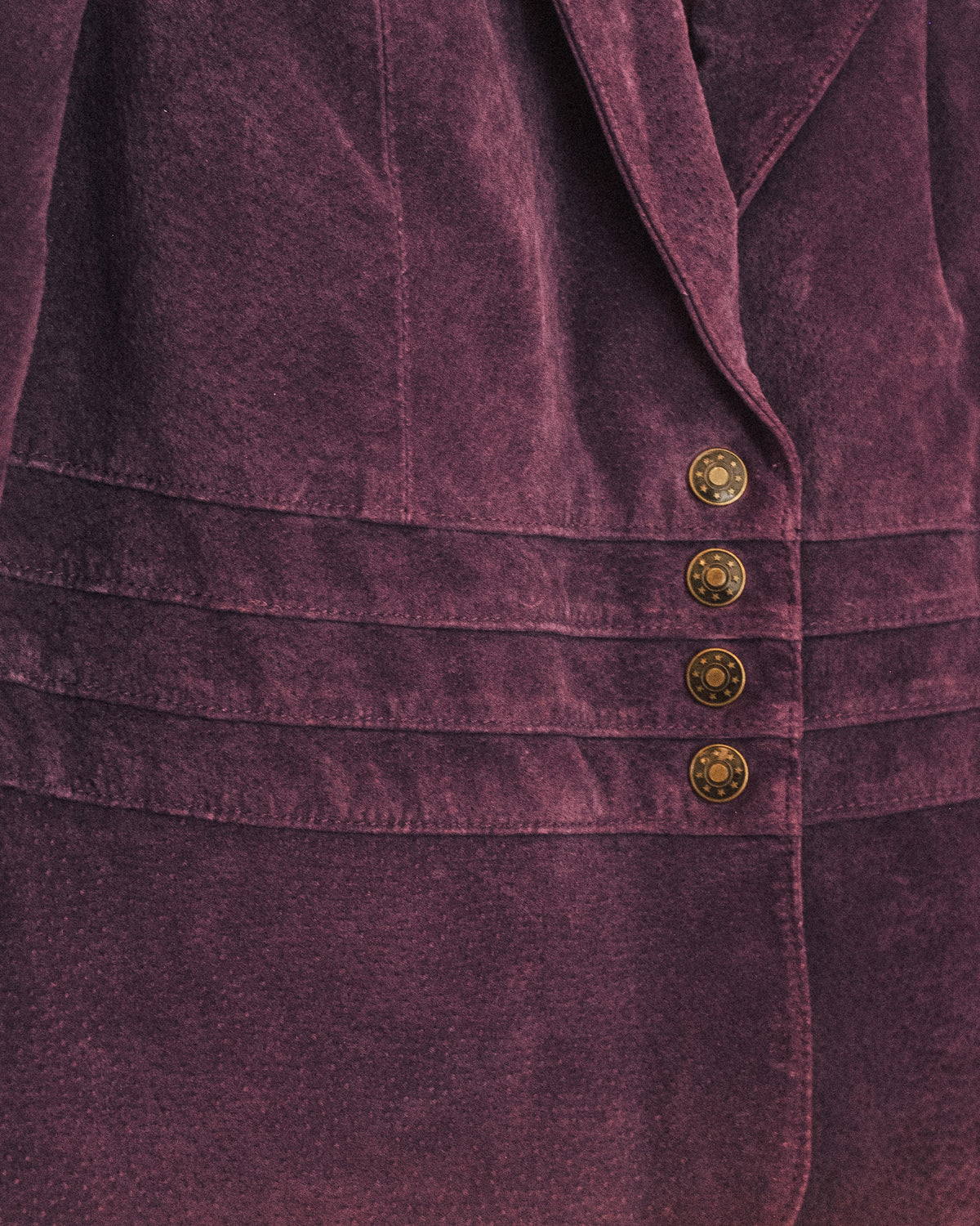 Plum Suede Jacket