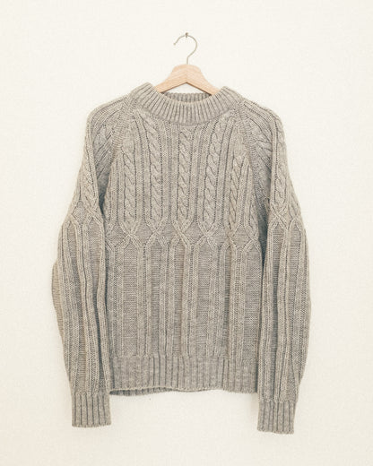 Silver Chunky Sweater