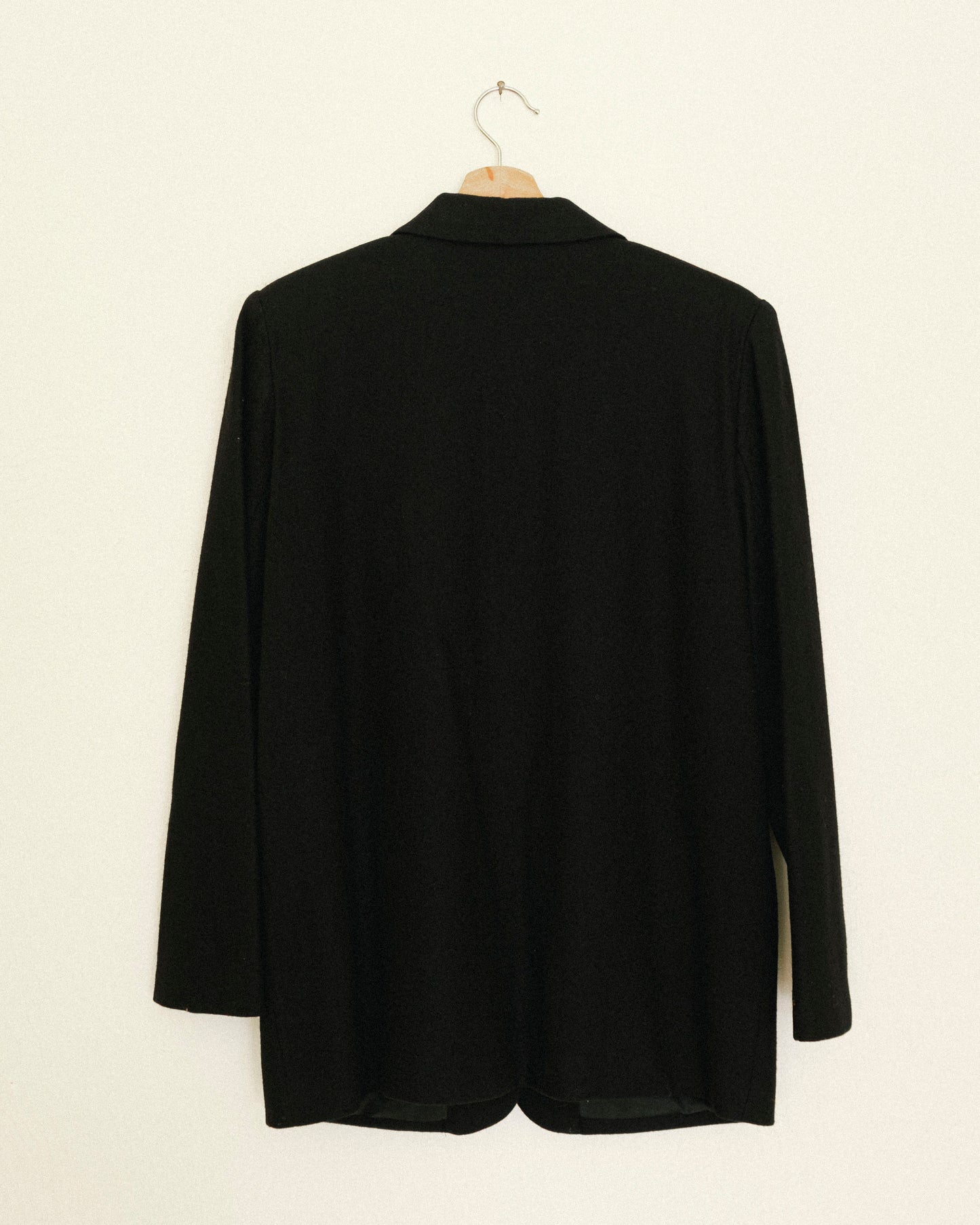 Noir Wool Blazer