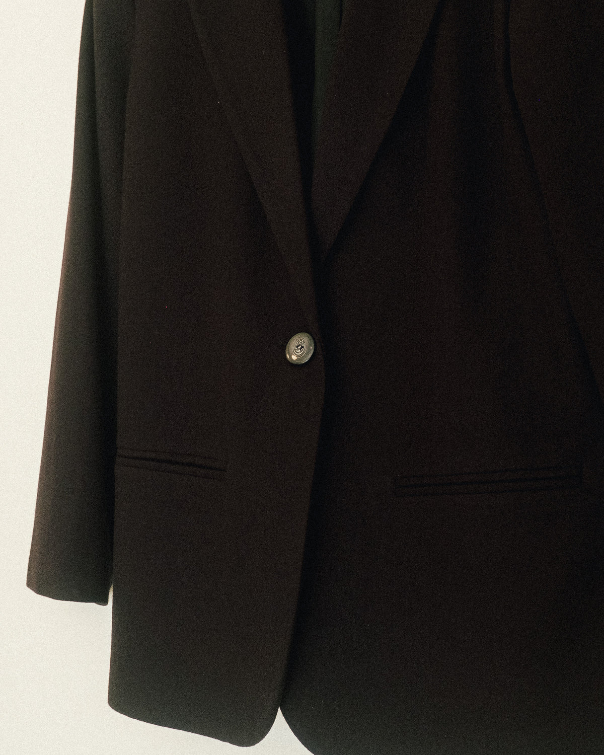 Noir Wool Blazer