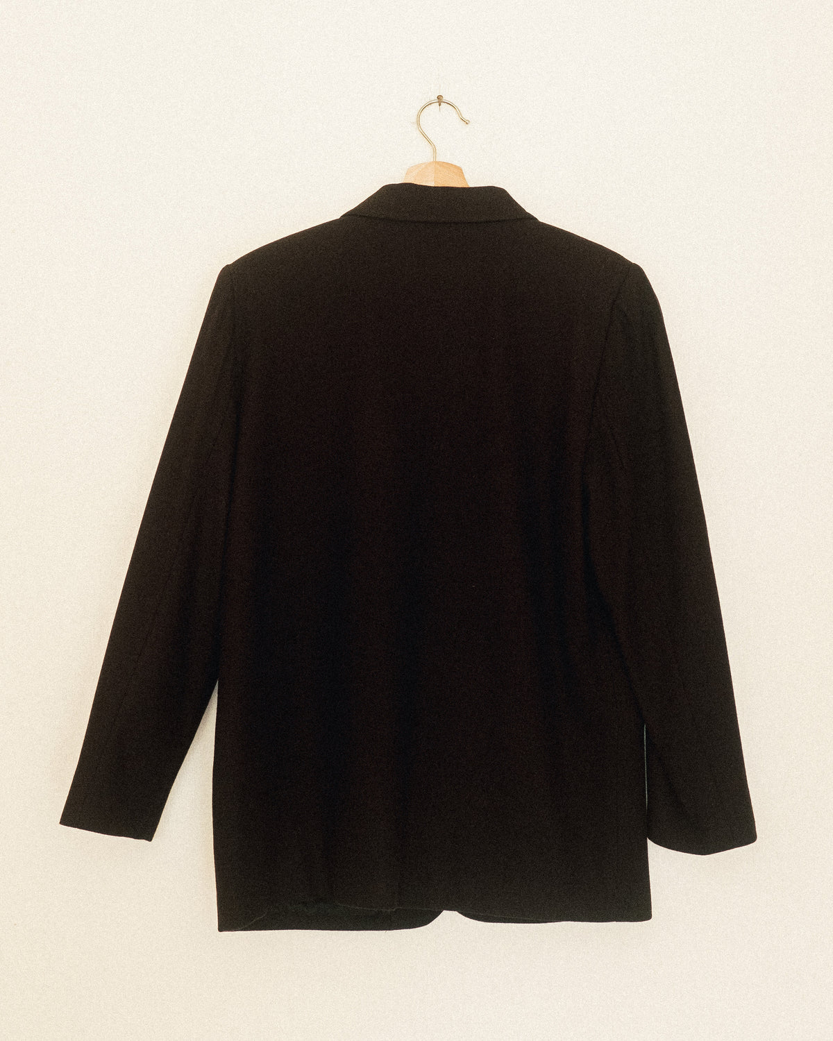 Noir Wool Blazer