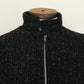 Coal Tweed Bomber Jacket