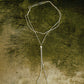 Infinity Bolo Necklace - Silver