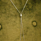 Infinity Bolo Necklace - Silver