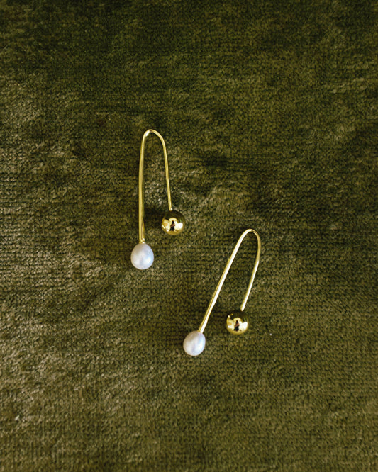 Titan Earrings - 14k Gold