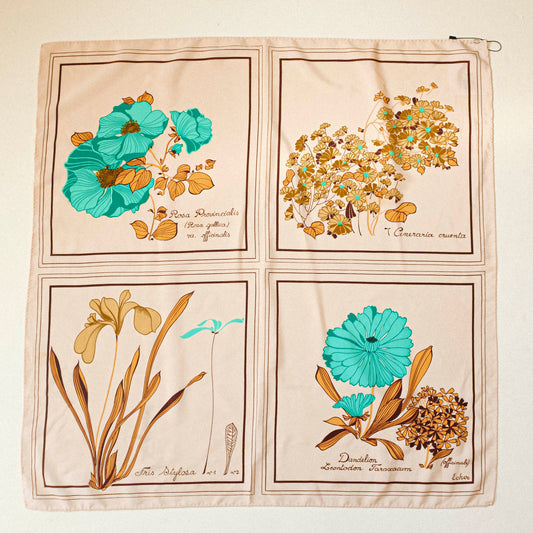 Dandelion Silk Scarf