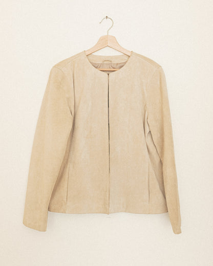 Sand Suede Jacket