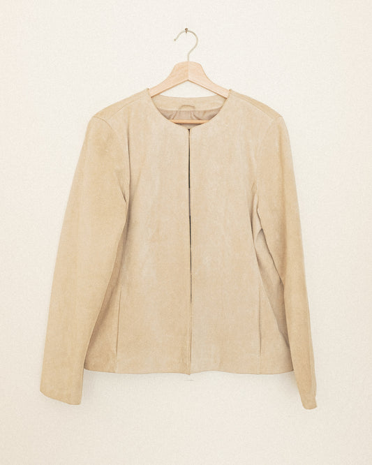 Sand Suede Jacket