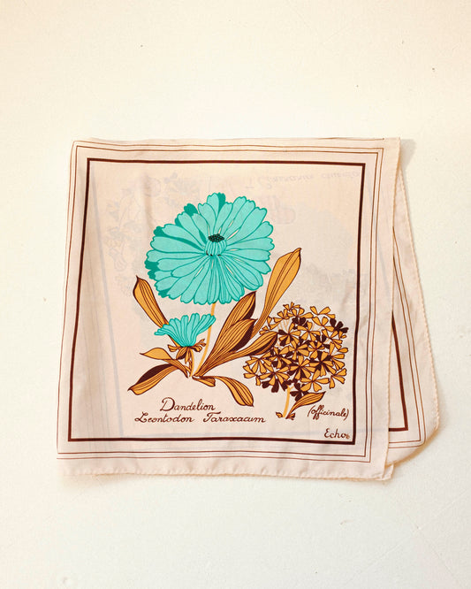 Dandelion Silk Scarf