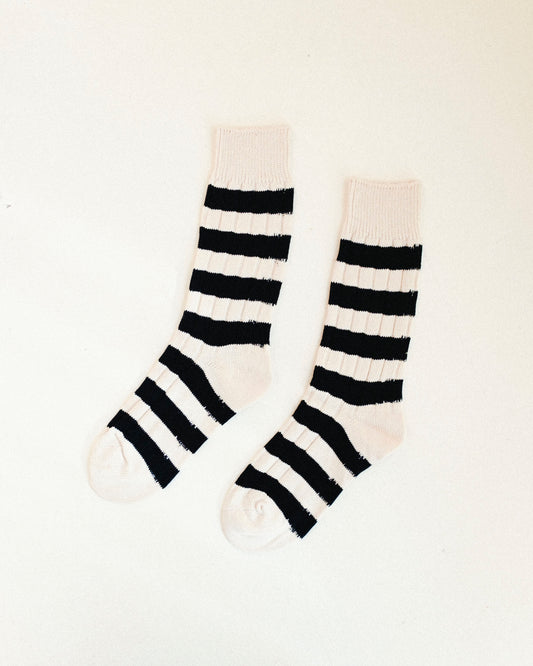 Stripe High Socks