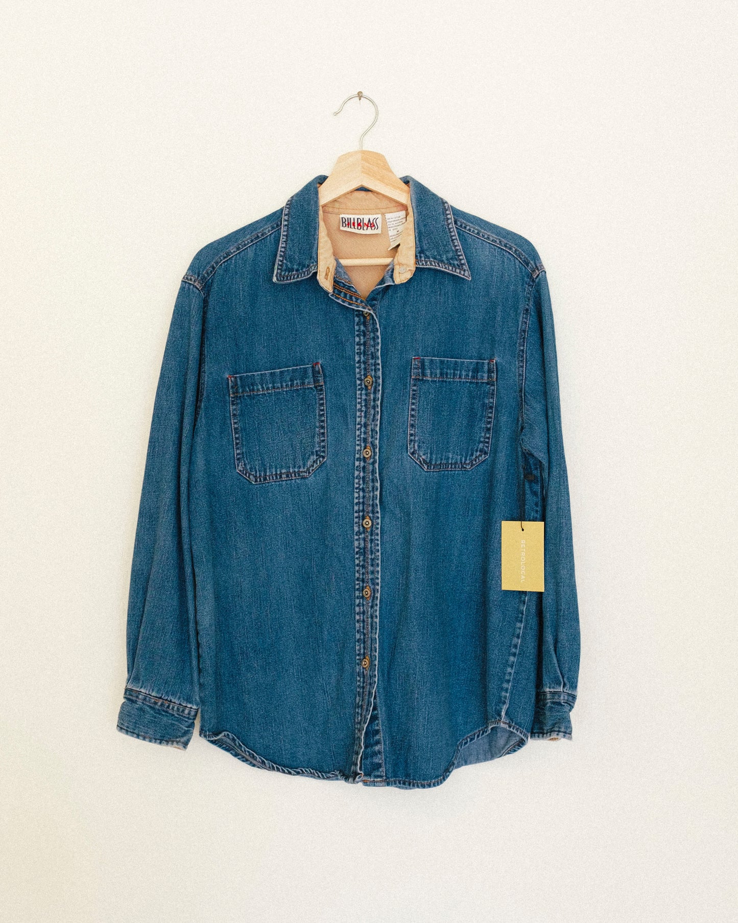 Blass Denim Button Up