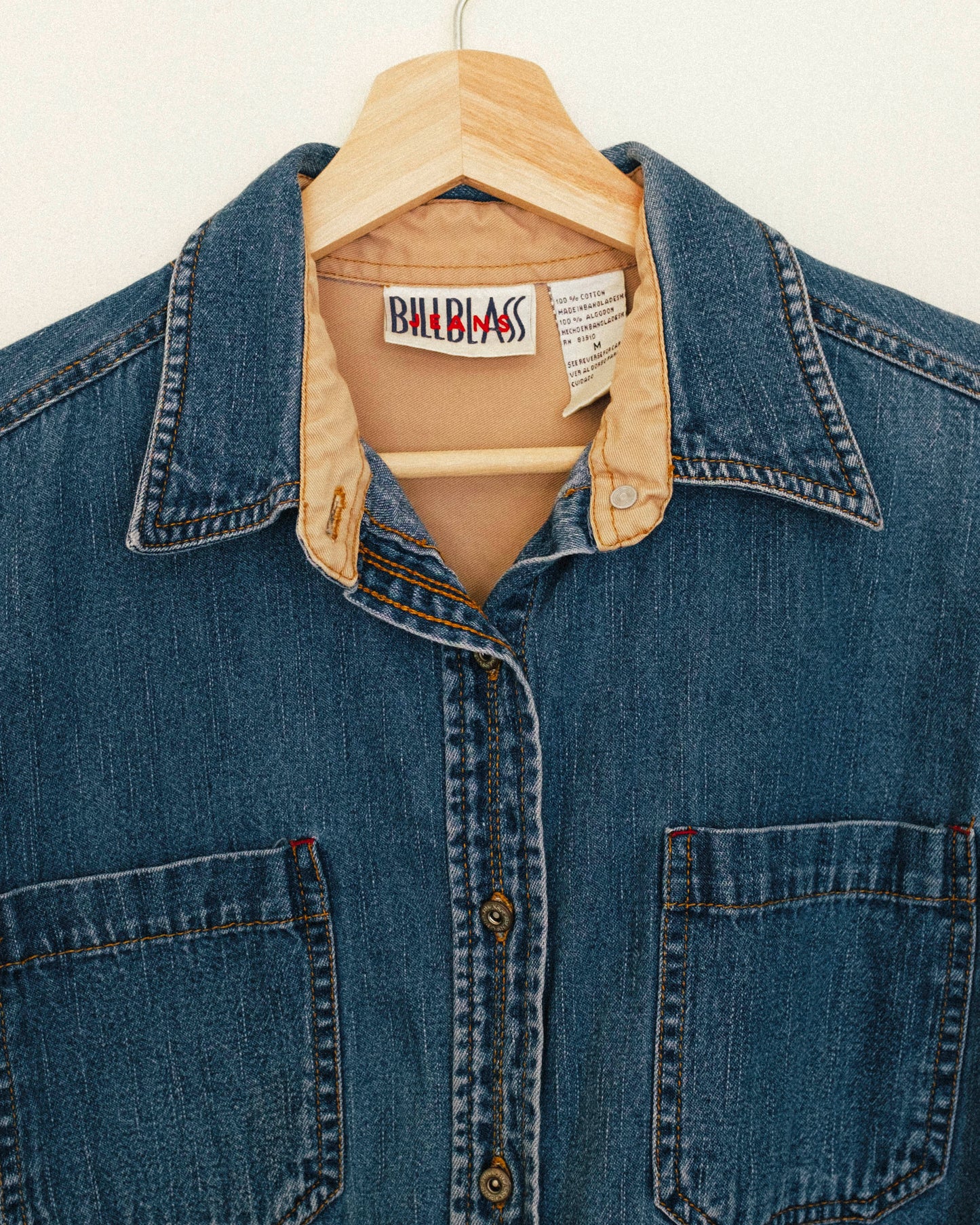 Blass Denim Button Up