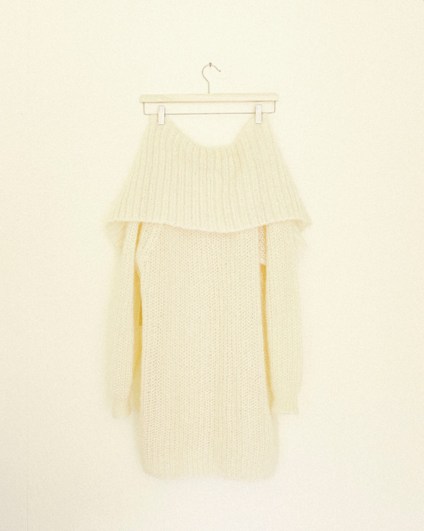 Draped Mohair Sweater