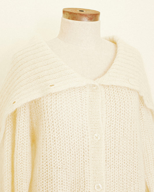 Draped Mohair Sweater